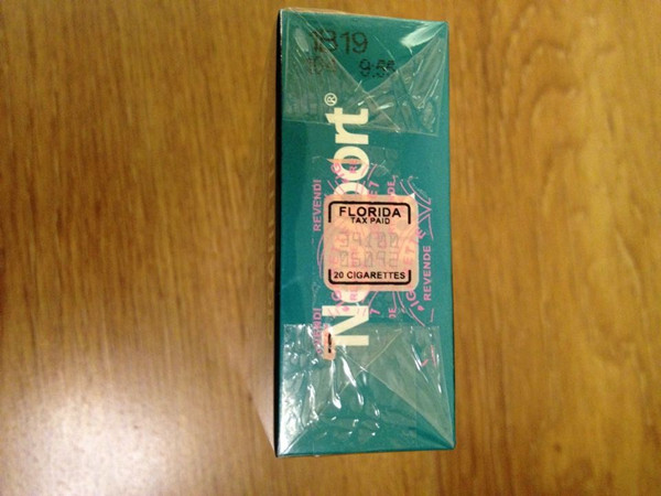 Newport King Size Cigarettes with TX Stamp 10 Cartons